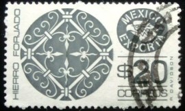 Selo postal do México de 1978 Wrought Iron