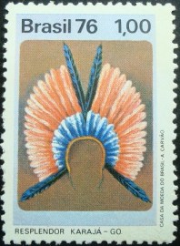 Selo Postal Comemorativo do Brasil de 1975 - C 929 M