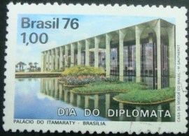 Selo Postal Comemorativo do Brasil de 1975 - C 930 U