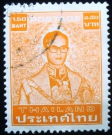Selo postal da Tailândia de 1985 King Bhumipol 1,50