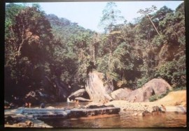 Cartão postal do Brasil Poço das Antas