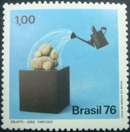 Selo Postal Comemorativo do Brasil de 1975 - C 931 M