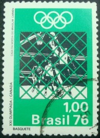 Selo Postal Comemorativo do Brasil de 1976 - C 933 U