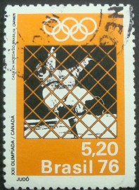 Selo Postal Comemorativo do Brasil de 1976 - C 935 U