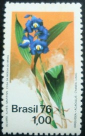 Selo Postal Comemorativo do Brasil de 1976 - C 937 M