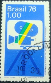 Selo Postal Comemorativo do Brasil de 1976 - C 938 U