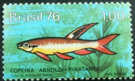 Selo Postal Comemorativo do Brasil de 1976 - C 940 N