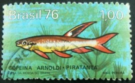 Selo Postal Comemorativo do Brasil de 1976 - C 940 U