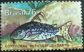 Selo Postal Comemorativo do Brasil de 1976 - C 944 M