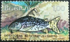 Selo Postal Comemorativo do Brasil de 1976 - C 944 U