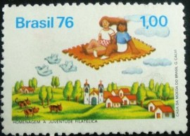 Selo Postal Comemorativo do Brasil de 1976 - C 946 N
