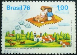 Selo Postal Comemorativo do Brasil de 1976 - C 946 U