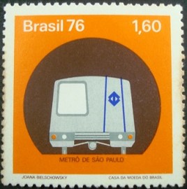 Selo Postal Comemorativo do Brasil de 1976 - C 955 N