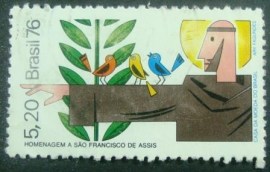 Selo Postal Comemorativo do Brasil de 1976 - C 956 N