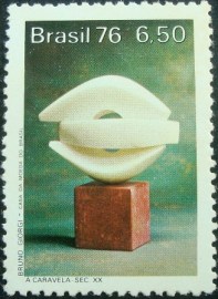 Selo Postal Comemorativo do Brasil de 1976 - C 967 M