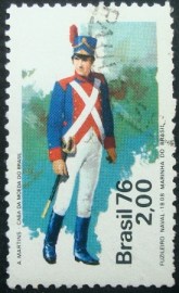 Selo Postal Comemorativo do Brasil de 1976 - C 970 U