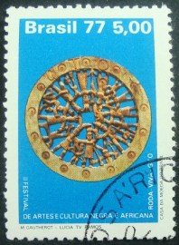 Selo Postal Comemorativo do Brasil de 1977 - C 972 U