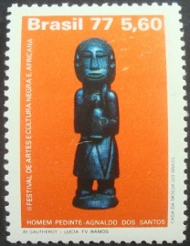 Selo Postal Comemorativo do Brasil de 1977 - C 973 M