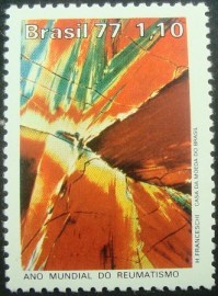 Selo Postal Comemorativo do Brasil de 1977 - C 977 M