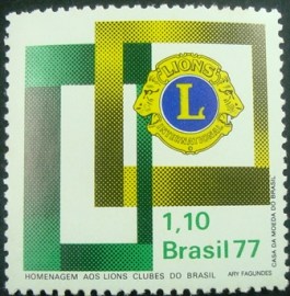Selo Postal Comemorativo do Brasil de 1977 - C 978 M