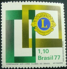 Selo Postal Comemorativo do Brasil de 1977 - C 978 N