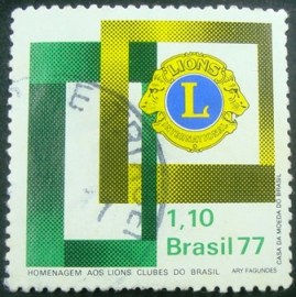 Selo Postal Comemorativo do Brasil de 1977 - C 978 U