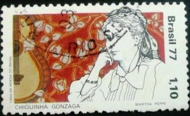 Selo Postal Comemorativo do Brasil de 1977 - C 980 U