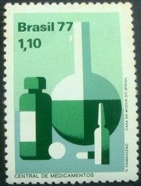 Selo Postal Comemorativo do Brasil de 1977 - C 983 N