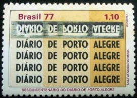 Selo Postal Comemorativo do Brasil de 1977 - C 988 N