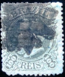 Selo postal Regular emitido no Brasil em 1882 - 54 U