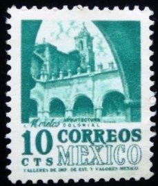 Selo postal do México de 1950 Dominican Convent