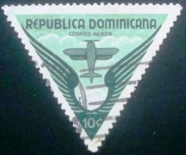 Selo postal da Rep. Dominicana de 1939 Airmail stamp 10