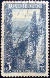 Selo postal de Luxemburgo de 1934 Echternach