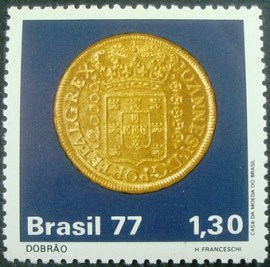 Selo Postal Comemorativo do Brasil de 1977 - C 1004 N