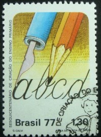 Selo Postal Comemorativo do Brasil de 1977 - C 1007 MCC