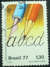 Selo Postal Comemorativo do Brasil de 1977 - C 1007 U
