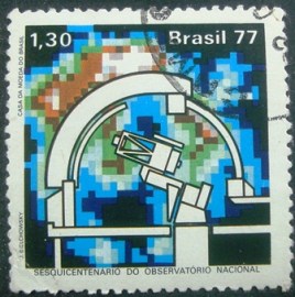 Selo Postal Comemorativo do Brasil de 1977 - C 1008 U