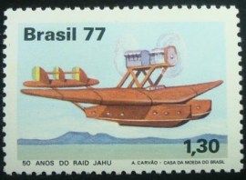 Selo Postal Comemorativo do Brasil de 1977 - C 1009 M