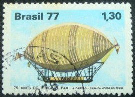 Selo Postal Comemorativo do Brasil de 1977 - C 1010 U