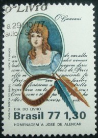 Selo Postal Comemorativo do Brasil de 1977 - C 1011 MCC