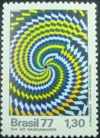 Selo Postal Comemorativo do Brasil de 1977 - C 1012 M