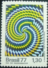 Selo Postal Comemorativo do Brasil de 1977 - C 1012 N