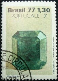Selo Postal Comemorativo do Brasil de 1977 - C 1017 M1D