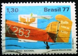 Selo Postal Comemorativo do Brasil de 1977 - C 1020 U