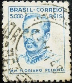 Selo postal do Brasil de 1941/6 Floriano Peixoto U TV SEV