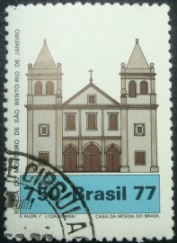 Selo Postal Comemorativo do Brasil de 1977 - C 1025 M1D