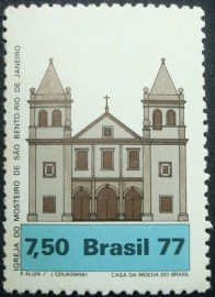 Selo Postal Comemorativo do Brasil de 1977 - C 1025 N