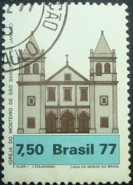 Selo Postal Comemorativo do Brasil de 1977 - C 1025 N1D