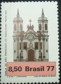 Selo Postal Comemorativo do Brasil de 1977 - C 1026 N