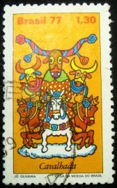 Selo Postal Comemorativo do Brasil de 1977 - C 1001 U